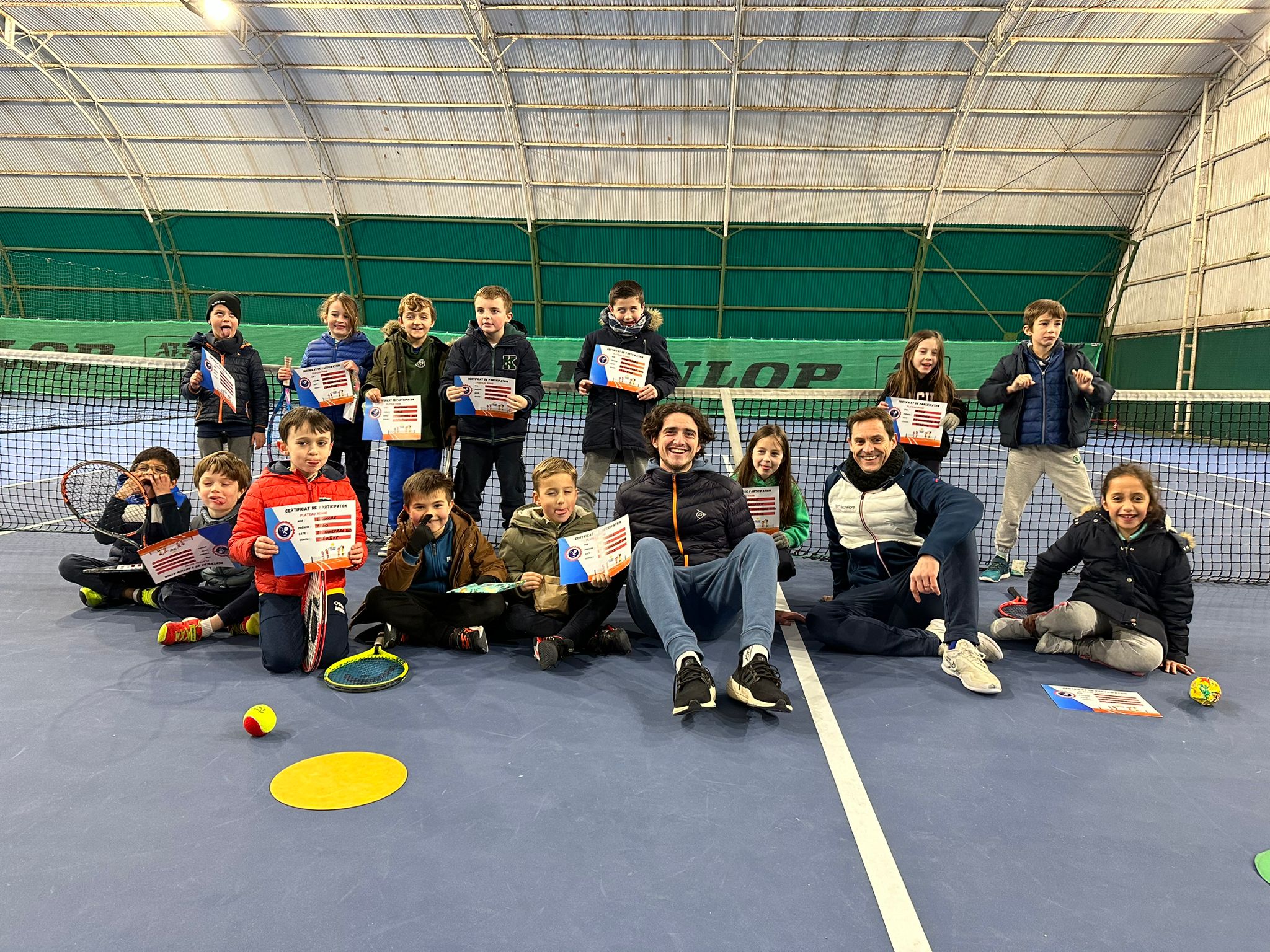 le club a été titré champion de france u12