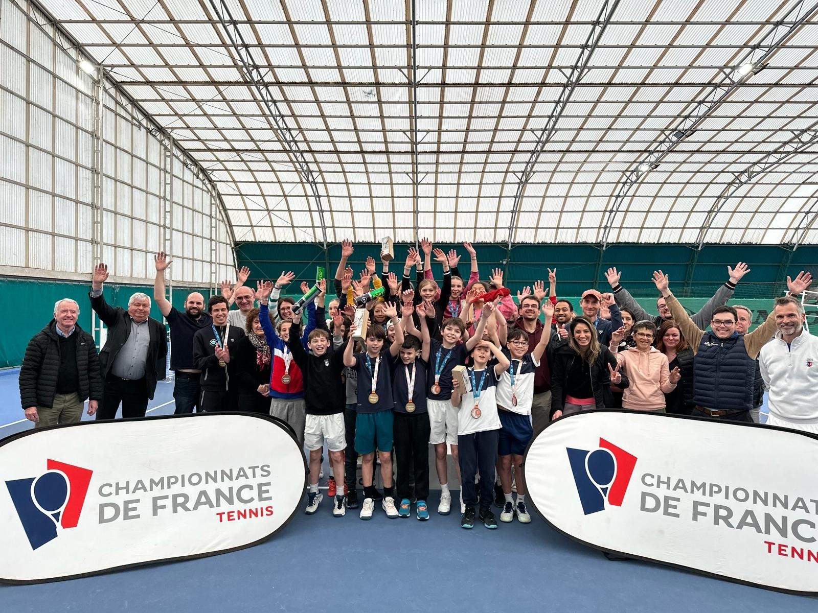 le club a été titré champion de france u12